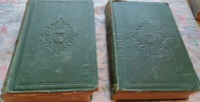 Collector Charles Dickens ATQ Book Barnaby Rudge 2 Volume 1st US ED 1867-image