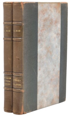 LEATHER Set; WINNIE THE POOH! + Pooh Corner  Fine Binding Gift Very Good 1954-image