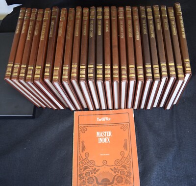 Time-Life Books The Old West Series Incomplete Set of 23 of 26 Hardcover-image