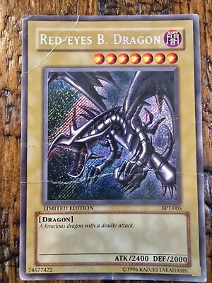 Red-Eyes B. Dragon - BPT-005 - Limited Edition - Yu-Gi-Oh! Card-image
