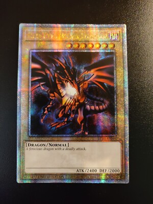 LC01-EN006 Red-Eyes Black Dragon Quarter Century Rare Limited Edition Mint-image