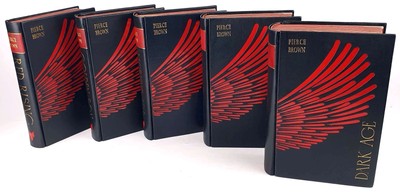 PIERCE BROWN - RED RISING SERIES vol. 1-5 [complete set], leather rebound-image