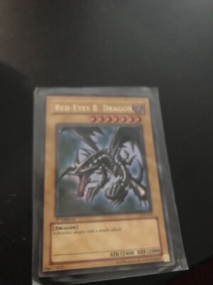 Yugioh Red-Eyes B. Dragon BPT-005 Secret Rare NM -image