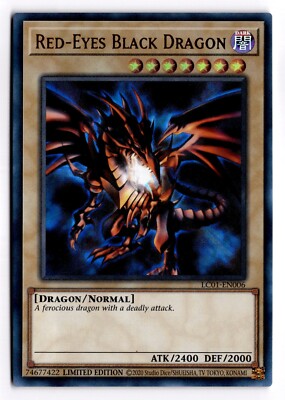Red-Eyes Black Dragon (25th Anniversary) LC01-EN006 Legendary Collection NM-image