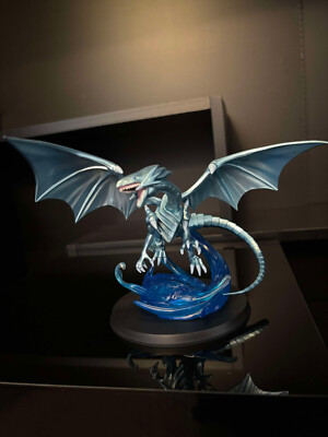 Yu-Gi-Oh Monsters Chronicle Blue Eyes White Dragon Figure Bandai Namco Megahouse-image