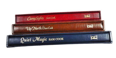 Sam Cook Up North Set of 3 books Quiet Magic, Up North, Camp Sights- Leather-image
