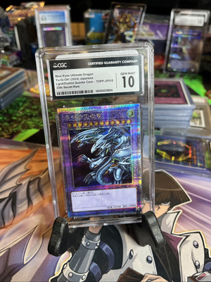 2024 Blue-Eyes Ultimate Dragon QCR Japanese Yu-Gi-Oh Tokyo Dome CGC GEM MINT 10-image
