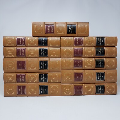 The Story of Civilization Complete 11 Vol Set by Will Durant -1992, Easton Press-image