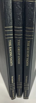 Lot Of 3 “The Seafarers” THE RACING YACHTS•THE GREAT LINERS•THE LUXURY YACHTS-image