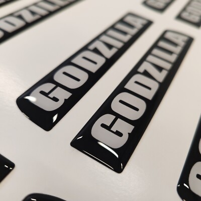 Tremor/Godzilla 3D Resin Aftermarket Fender Decal for 23/24 Ford F250/F350 Set-image