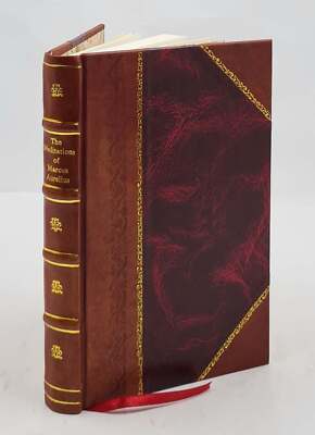 The Meditations Of Marcus Aurelius 1892 [Leather Bound]-image