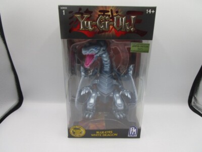 Yu-Gi-Oh! Blue Eyes White Dragon Phatmojo Series 1 Figure Limited Edition-image