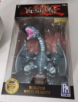 Yu-Gi-Oh! Blue Eyes White Dragon Action Figure Series 1 PhatMojo NEW-image