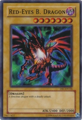 Red-Eyes B. Dragon - Unlimited Dark Beginning 1 LP YuGiOh-image