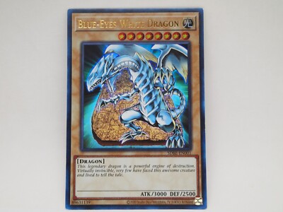 Blue-Eyes White Dragon SDBE-EN001 Ultra Rare Unlimited Edition Yu-Gi-Oh! Card NM-image