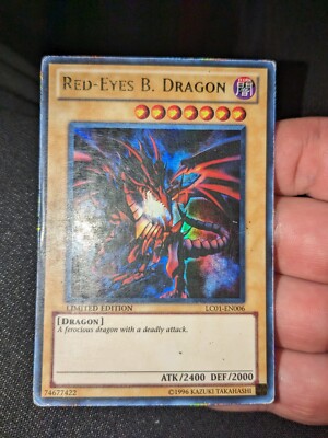 Yu-Gi-Oh! TCG Red-Eyes B. Dragon Legendary Collection LC01-EN006 Limited Edition-image