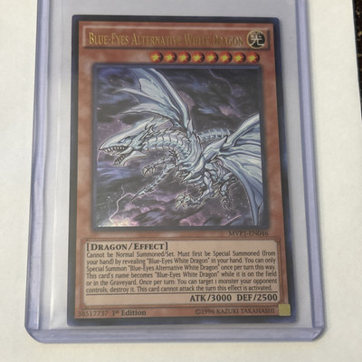 Yugioh Blue-Eyes Alternative White Dragon MVP1-EN046 1st Edition-image