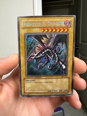 Yu-Gi-Oh! Red-Eyes Black Dragon BPT-005 Secret Rare Limited Edition-image