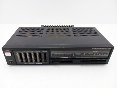 Fisher CA-226 Integrated Stereo Amplifier 50Watts Per Channel Black-image