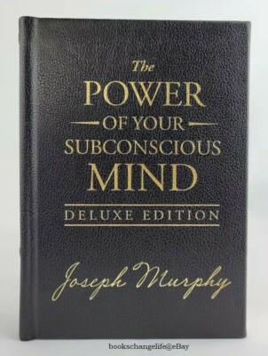 THE POWER OF YOUR SUBCONSCIOUS MIND Joseph Murphy Deluxe Leather Bound Brand NEW-image