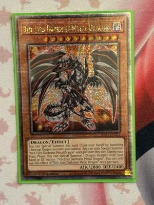 Red-Eyes Darkness Metal Dragon (Quarter Century Secret Rare) RA03-EN212 bonanza-image