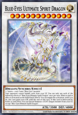 Blue-Eyes Ultimate Spirit Dragon - SDWD-EN043 - Secret Rare NM - Yu-Gi-Oh-image