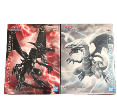 BANPRESTO Yu-Gi-Oh! Duel Monsters Blue Eyes White Dragon & Red Eyes Black Dragon-image