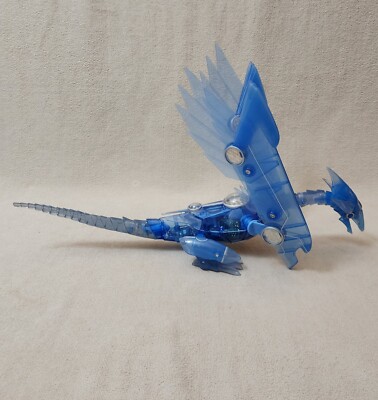 Vintage 1996 Yu-Gi-Oh Blue Eyes Shining Dragon Figure Electronic WORKS Toy B9946-image