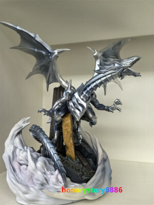 Duel Monsters Yu-Gi-Oh! Blue-Eyes White Dragon Figure Statue Collect Model Gifts-image