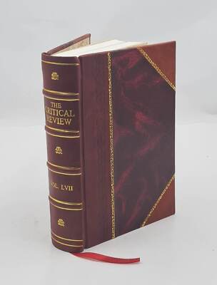 The Critical Review Or Annals Of Literature Volume 57 1783 [Leather Bound]-image