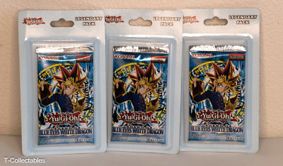 Yugioh Legend of Blue Eyes White Dragon Lot of 3 2017 NEW In Hand-image
