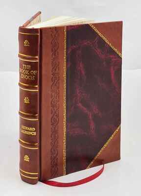 The book of Enoch the prophet an apocryphal production 1838 [Leather Bound]-image