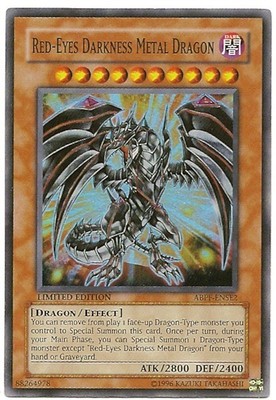 Red-Eyes Darkness Metal Dragon - ABPF-ENSE2 - Super Rare - Limited Edition Moder-image
