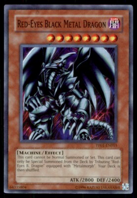 Yu-Gi-Oh! Red- Eyes Black Metal Dragon #PP01-EN015 Light Play-image
