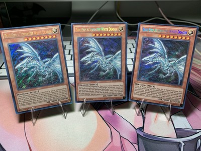 Blue-Eyes Alternative White Dragon MVP1-ENS46 Play Set  |Secret Rare 1st Ed| NM-image