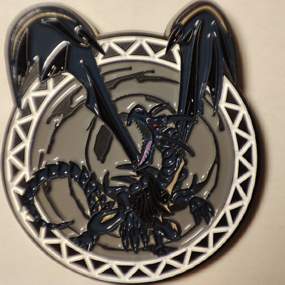 Yugioh Red Eyes Black Dragon Enamel Pin Official Konami Anime Collectible Badge-image