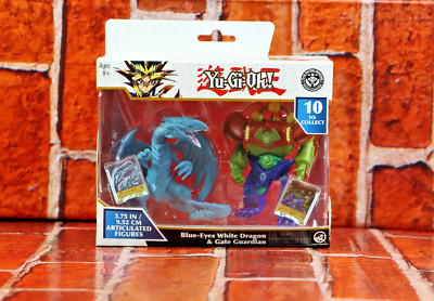 Konami Yu-GI-Oh Blue-Eyes White Dragon & Gate Guardian 3.75
