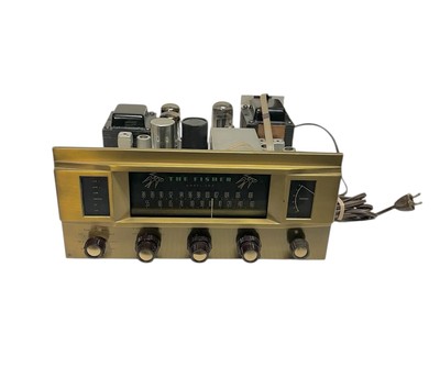 Vintage 1950s The Fisher Model 500 Receiver Mono Amplifier Tube Amp For Parts-image