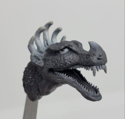 Godzilla Raids Again Ichiban Kuji E Prize Monster Head Magnet Anguirus 1955-image