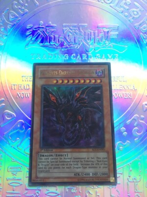 Yugioh!: Red-Eyes Darkness Dragon (SD1-EN001)-Ultra Rare 