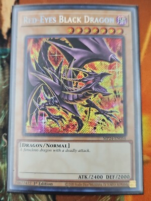 *Misprint* Red-Eyes Black Dragon (Alt. Art) - MP24-EN054 - Secret Rare Foil-image