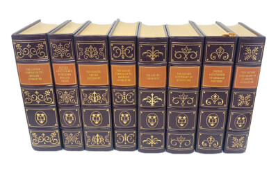 Easton Press Oxford Companion 8 Volume Set Art Thesaurus Literature Proverbs-image