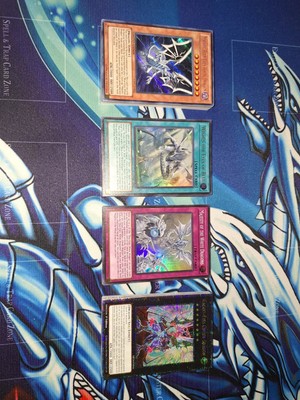 Yu-Gi-Oh! Blue-Eyes White Dragon Deck (55 +Card Full Deck) NM-Never Played -image