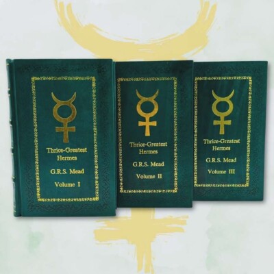 Thrice Greatest Hermes 3 volume set [Premium Leather Bound]-image