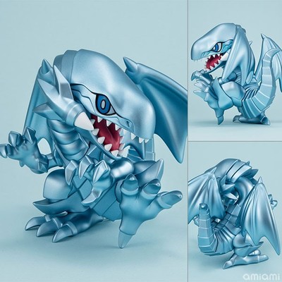 MegaHouse MEGATOON Yu-Gi-Oh! Duel Monsters Blue-Eyes White Dragon Figure-image