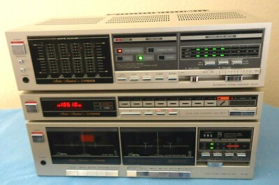 Fisher CA-67 Stereo Amplifier / FM-67 Tuner / CR-W45 Double Cassette Deck-image