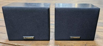 FISHER WS-R424 Vintage Speaker System Surround ( 1 Pair) Wood Laminate-image