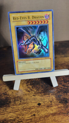 Yugioh Red-Eyes Black B Dragon SDJ-001 Ultra Rare Unlimited LP-image