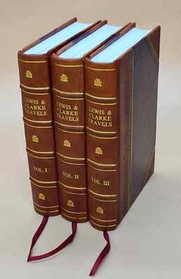Travels To The Source Of The Missouri River A V. 1-3 1817 Leatherbound Set Of 3-image