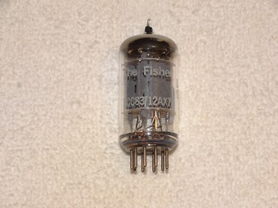 1 x 12ax7 Telefunken Tube*Fisher*Smooth Plates*Tested Very Strong*1963-image